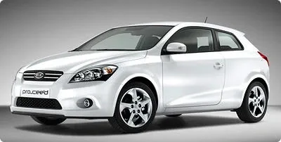 KIA pro cee'd 2008 3-door hatchback