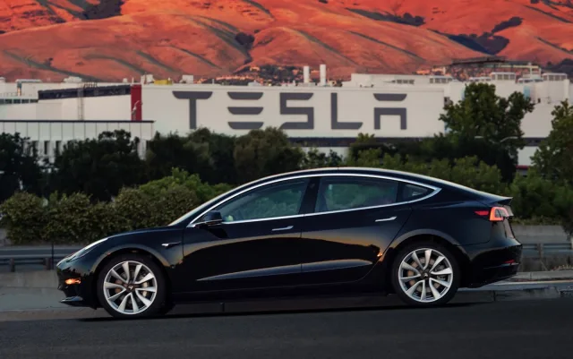 Tesla Model 3 sedan — 3
