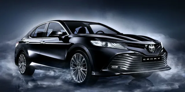 Toyota Camry 2017 седан — 10