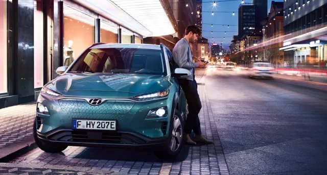 Hyundai Kona Electric 2018 кросовер — 7