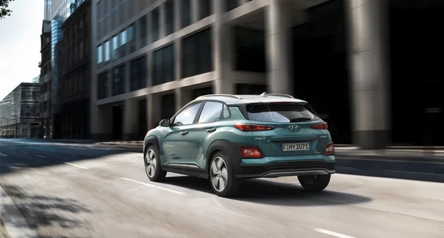 Hyundai Kona Electric 2018 кросовер — 11