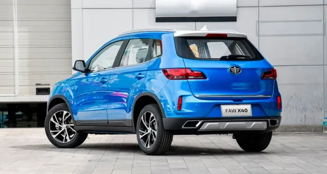 FAW X40 кросовер — 5
