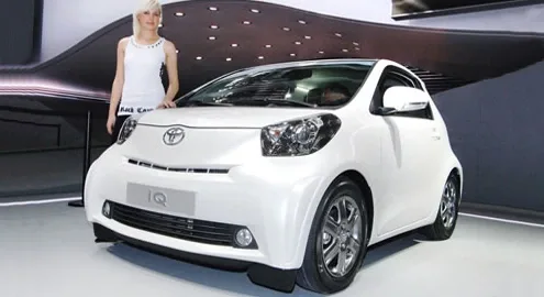 The smallest Toyota is shown