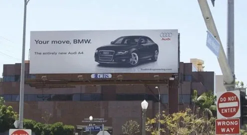 Advertising war between Audi and BMW continues