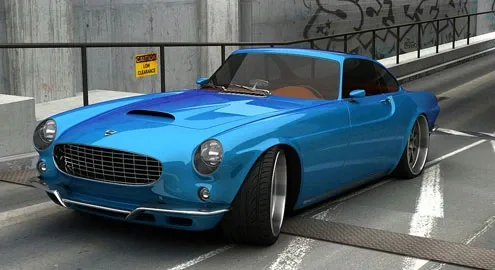 Retro sports car project from Volvo