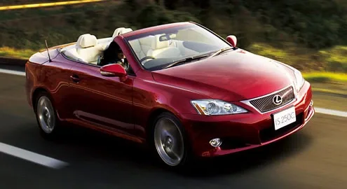 Lexus представил новый кабриолет Lexus IS 250C