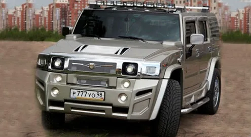 Тюнинг из России для Hummer H2