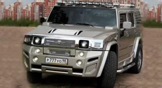 Тюнінг з Росії для Hummer H2