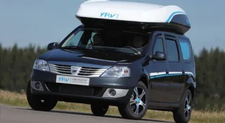 Dacia Logan перетворили на будинок на колесах
