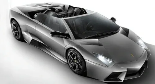 З'явилися фото суперкара ==Lamborghini Reventon без даху==