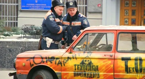 A broken 'Zaporozhets' successfully passed the technical inspection