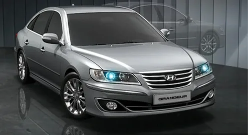 После рестайлинга седан Hyundai Grandeur похорошел