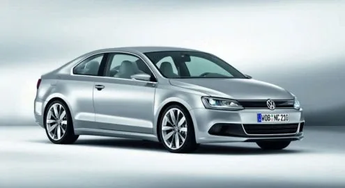 First photos of the new Volkswagen coupe