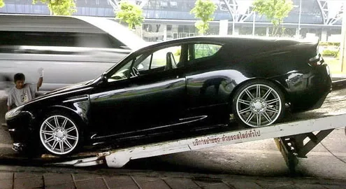 Old Opel Calibra reborn as Aston Martin