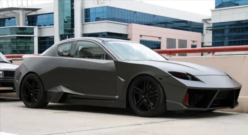 Mazda RX-8 turned into a Lamborghini