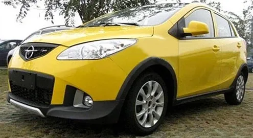 В Китае будут выпускать ==внедорожную версию Mazda 2==