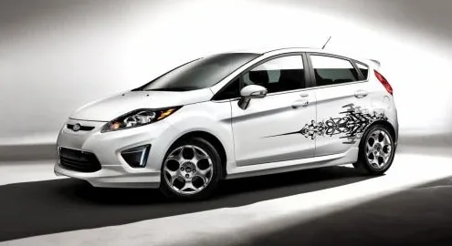 New body kit and accessory set for Ford Fiesta