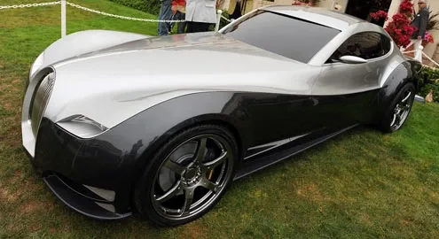 The four-seater sports car Morgan EvaGT debuted