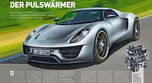 Porsche: sensation scheduled for January