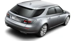 Перша фотографія універсала на базі нового Saab 9-5
