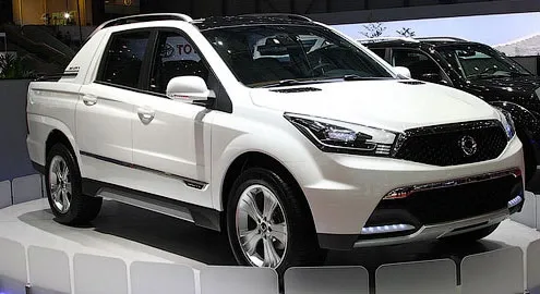 SsangYong привез в Женеву замену пикапу Actyon Sports