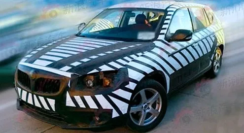 Chinese Brilliance is preparing a crossover similar to the BMW X1