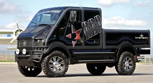 Bremach off-road truck has become electric