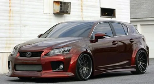 Гибридный хэтчбек ==Lexus CT 200h получил 300-сильную версию==