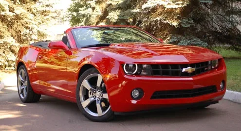 В Украину приехал ==первый кабриолет Chevrolet Camaro==