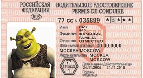 In Russia, ==facts of issuing driver's licenses to drug addicts have been identified==