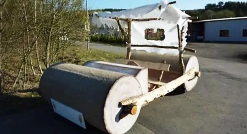 Fred Flintstone's car - now on sale