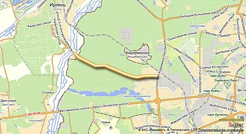 Открывается новая дорога на Ирпень