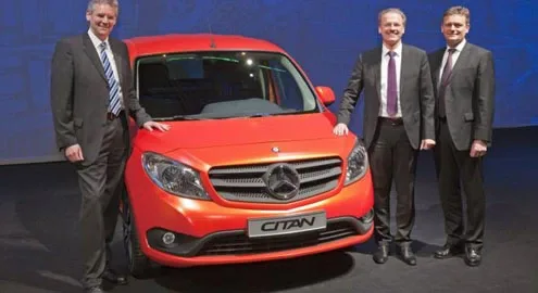 Luxury "pie" - Mercedes Citan