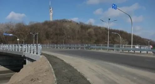 ROAD MAP of the interchange at the Paton Bridge