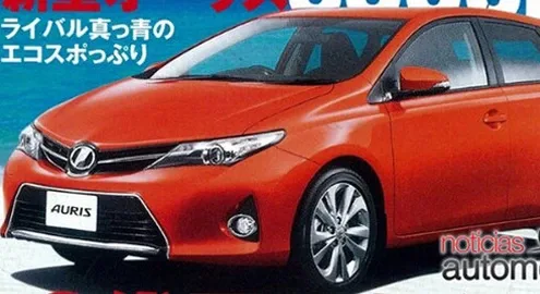 Here is how the new Toyota Auris will look