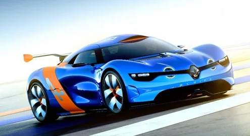 Концепт-кар RENAULT ALPINE A110-50 – к 50-летней годовщине ALPINE A110
