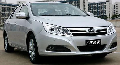 BYD F3 получит пульт дистанционного управления