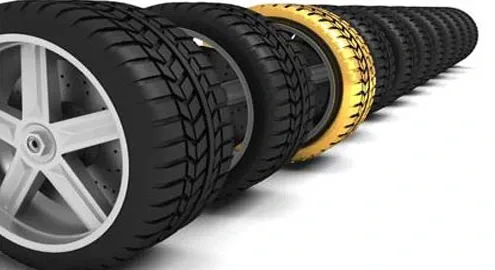 Electric motor wheel rolled onto the assembly line