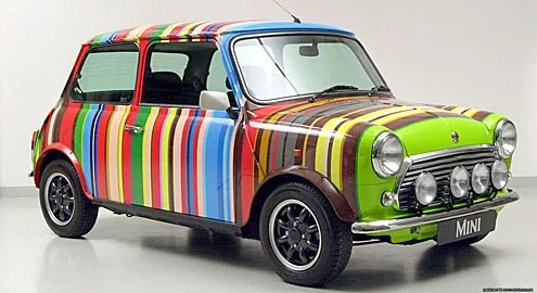 What will happen if... wrap the car in a film of a different color