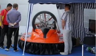 At SIA, they showed a domestic hovercraft