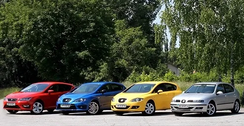 First test of SEAT Leon 2013 in comparison with predecessors