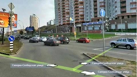 Traffic rules lessons: about the stop line before a traffic light and its effect
