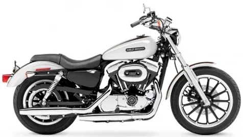 An American decided to sell a motorcycle along with his wife