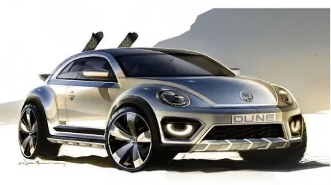 Внедорожный VW Beetle Dune будет представлен в Детройте