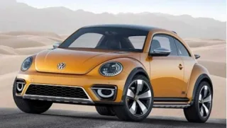 Volkswagen presented an off-road version of the Beetle in Detroit
