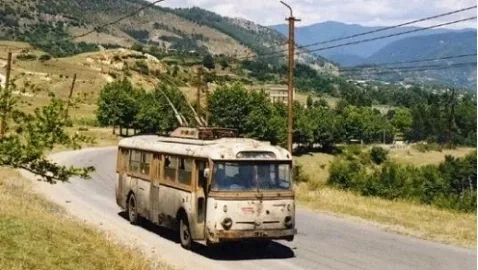 Famous Crimean trolleybuses will be sunk off the coast of Yalta