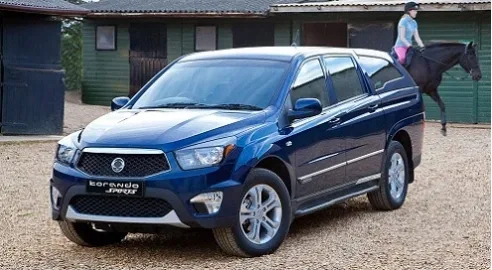 SsangYong представил свой облагороженный пикап