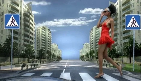 Scam on the road: staged accidents by pedestrians