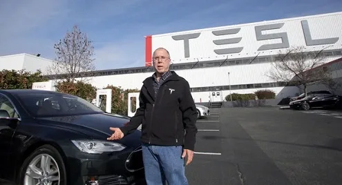 An American crossed the US in an electric car without spending a cent
