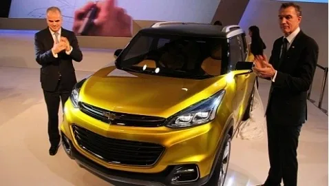 Chevrolet showed a crossover for developing markets